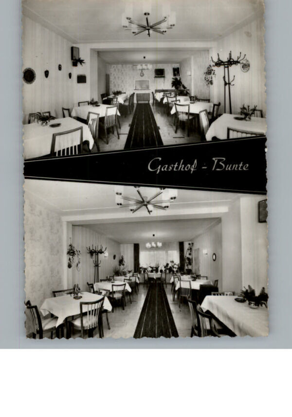 Adorf Waldeck Gasthof Bunte