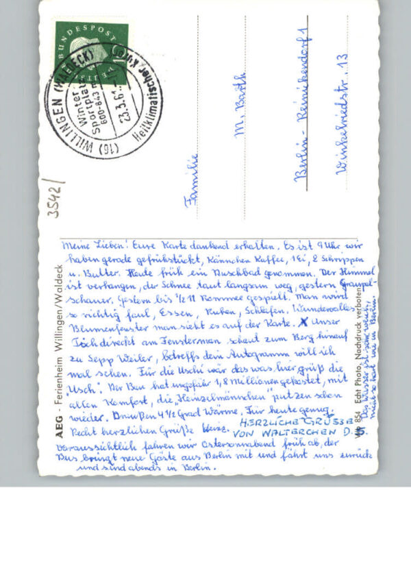 Willingen Sauerland AEG Ferienheim – Bild 2