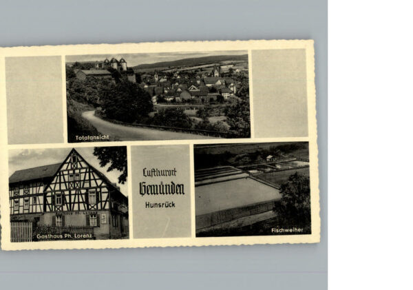 Gemuenden Wohra Gasthaus Lorenz