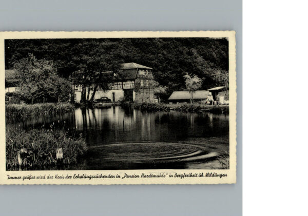 Bad  Wildungen Pension Hardtmuehle