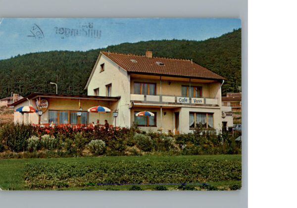 Bad  Wildungen Cafe Pension Voss