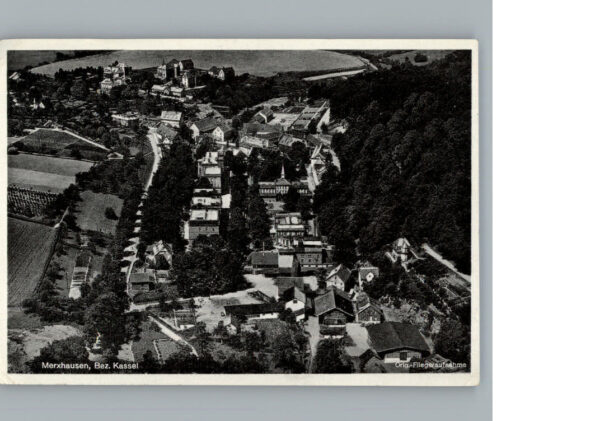 Merxhausen Kassel Luftaufnahme