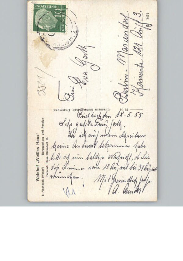 Fischbeck Weser Waldhof Weisses Haus – Bild 2