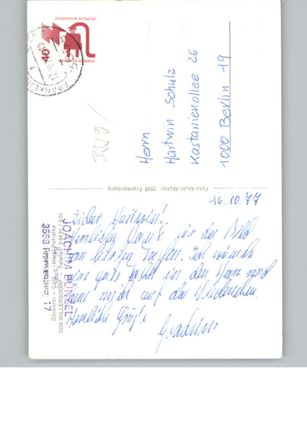 Willersdorf Frankenberg Eder Konditorei – Bild 2