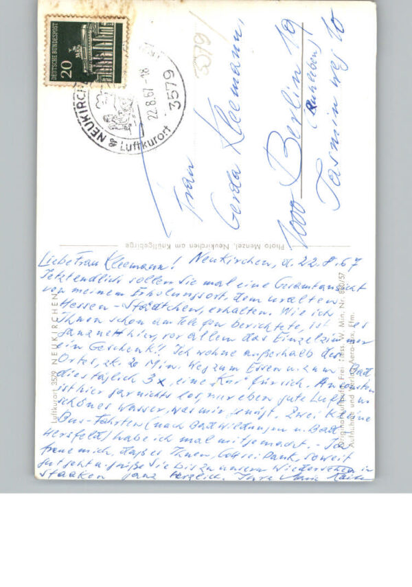Neukirchen Knuellgebirge Fliegeraufnahme – Bild 2