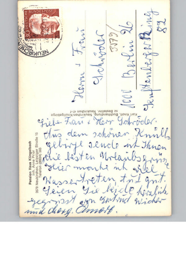 Neukirchen Knuellgebirge Pension – Bild 2