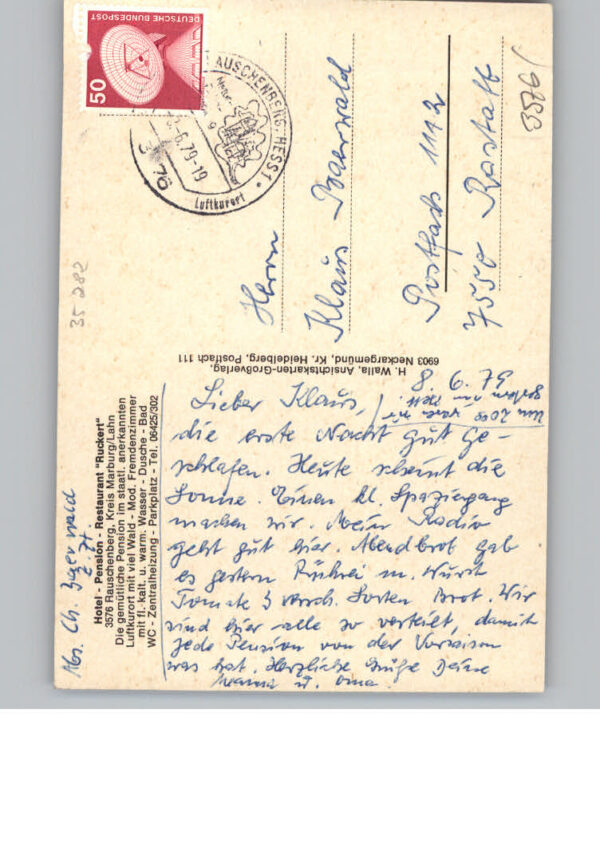 Rauschenberg Hessen Hotel-Pension-Restaurant – Bild 2