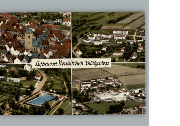 Neukirchen Knuellgebirge Fliegeraufnahme