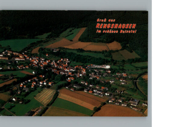Rengshausen Hessen Fliegeraufnahme
