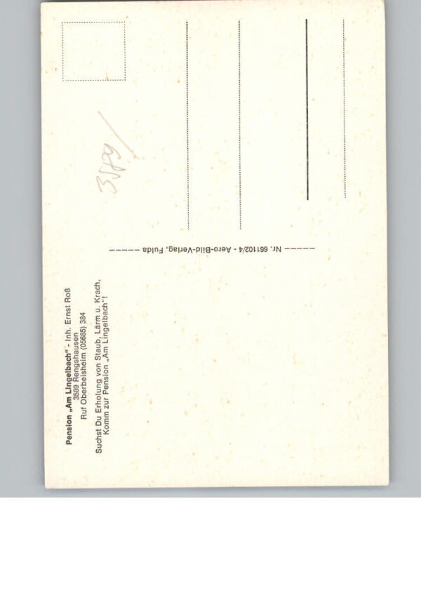 Rengshausen Hessen Pension am Lingelbach – Bild 2