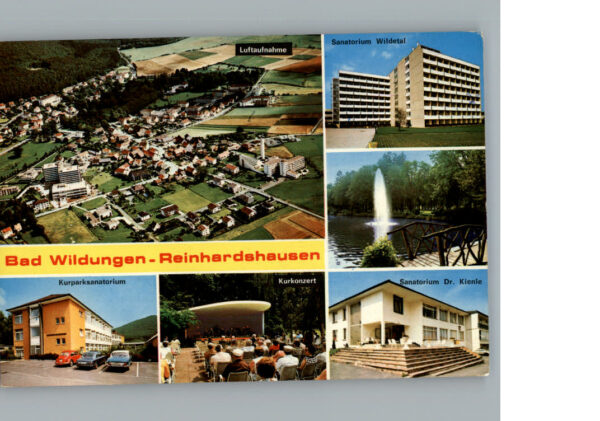 Bad  Wildungen Fliegeraufnahme