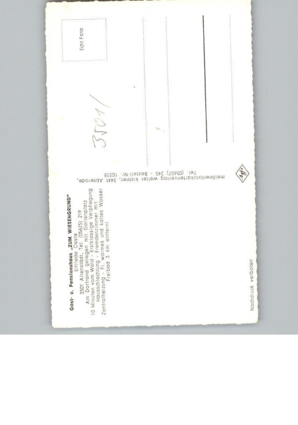 Altenstaedt Kassel Gasthaus Zum Wiesengrund – Bild 2