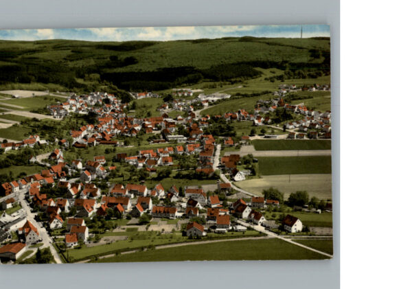 Wellerode Fliegeraufnahme