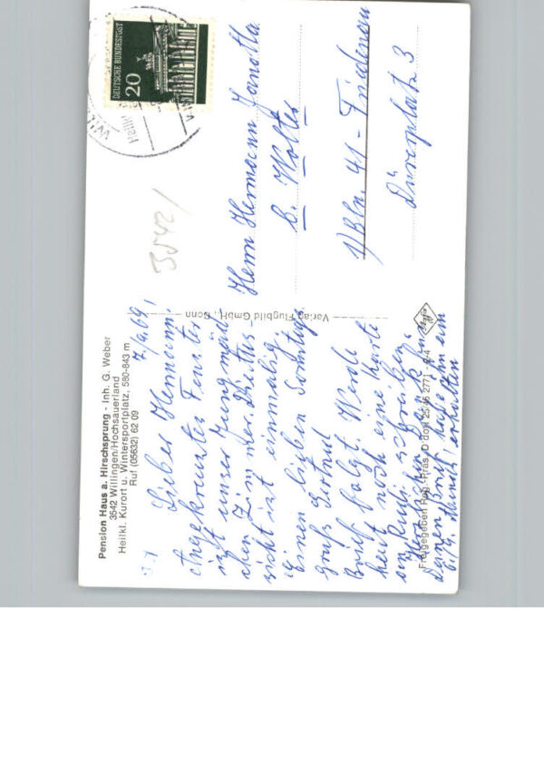 Willingen Sauerland Pension Haus am Hirschsprung – Bild 2