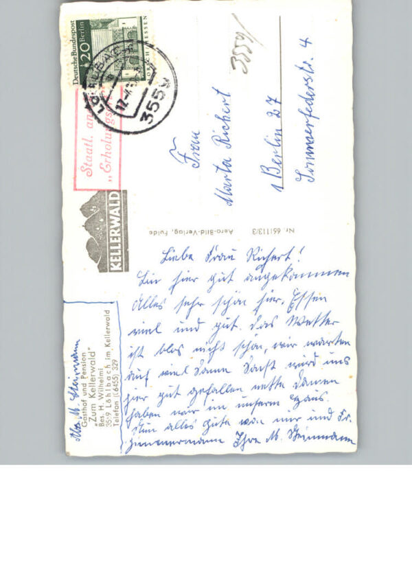Loehlbach Gasthof zum Kellerwald – Bild 2
