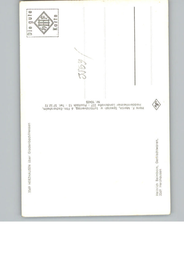 Herzhausen Gladenbach Fliegeraufnahme – Bild 2