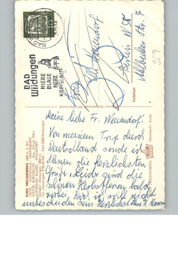 Bad  Wildungen Hotel Burg Heiligenberg – Bild 2