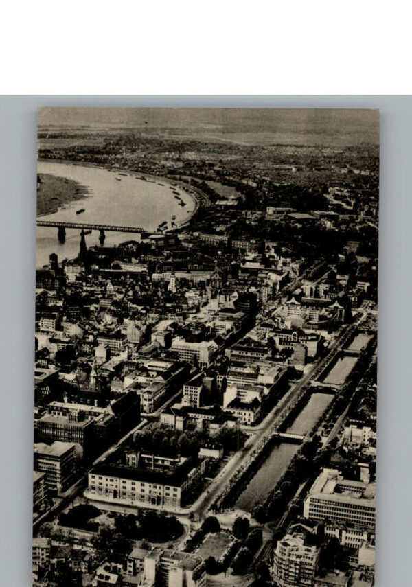 Duesseldorf Fliegeraufnahme