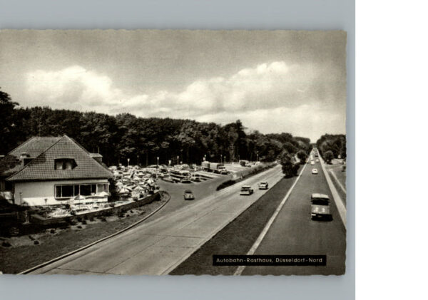Duesseldorf Rasthaus an der Autobahn