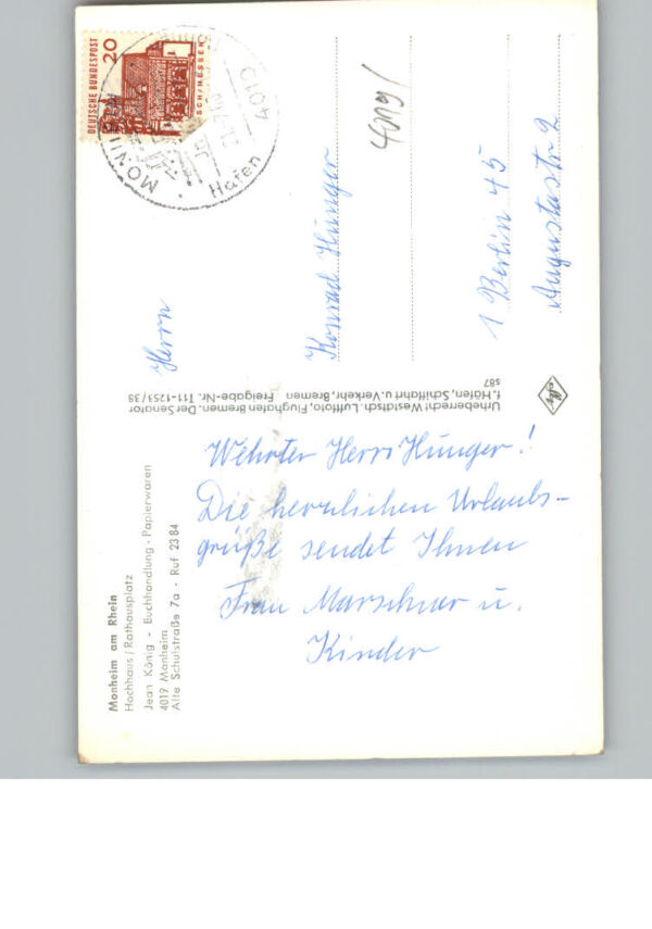 Monheim Rheinland Fliegeraufnahme Rathausplatz – Bild 2