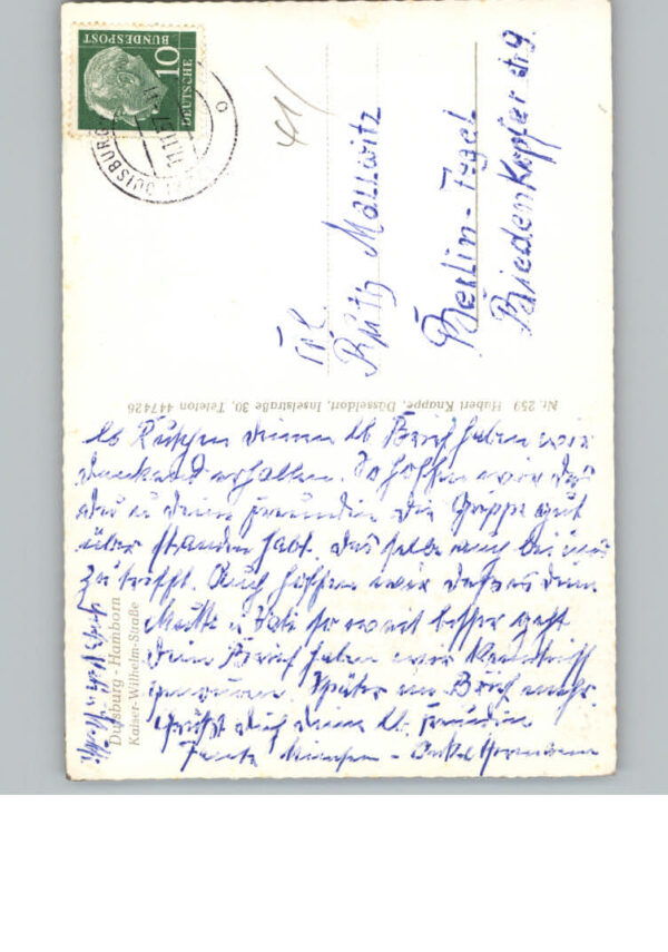 Hamborn Kaiser-Wilhelm Strasse – Bild 2