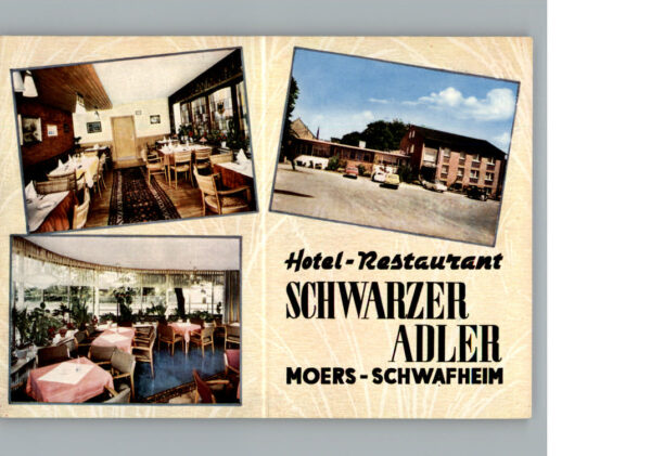 Schwafheim Hotel Restaurant Schwarzer Adler Keine Ak-Einteilung