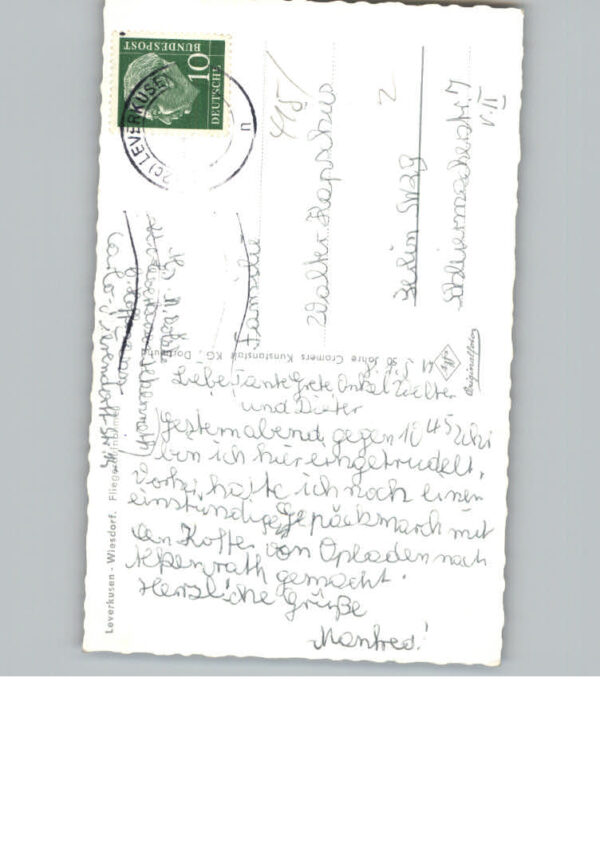 Wiesdorf Leverkusen Fliegeraufnahme – Bild 2