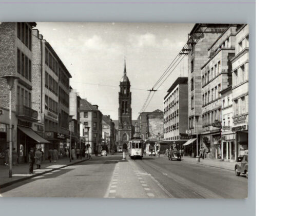 Krefeld Rheinstrasse Strassenbahn
