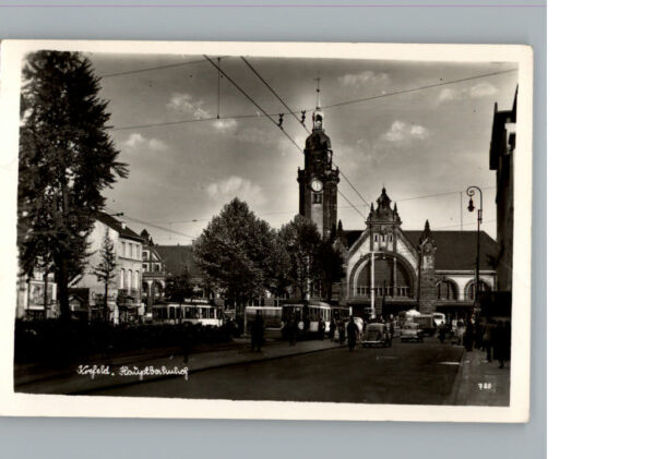 Krefeld Hauptbahnhof Strassenbahn