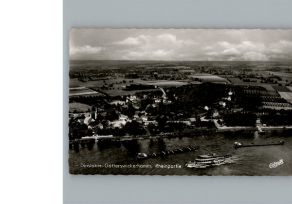 Goetterswickerhamm Niederrhein Fliegeraufnahme