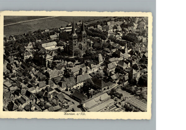 Xanten Fliegeraufnahme
