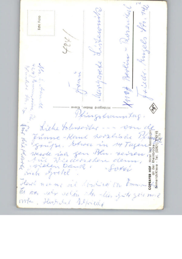 Emmerich Rhein Hotel Restaurant Coprayer Hof – Bild 2