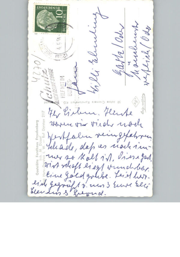 Dorsten Gaststaette Forsthaus Freudenberg – Bild 2