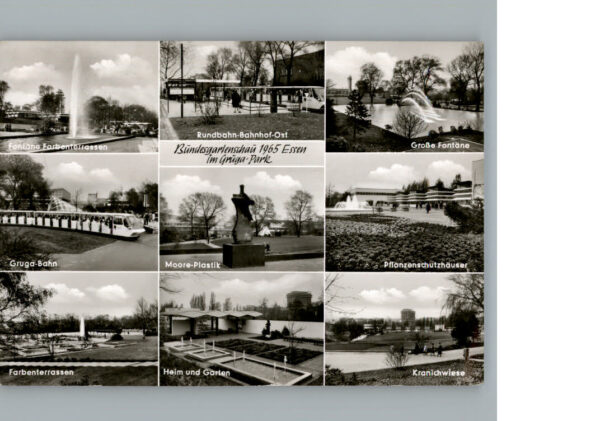 Essen Ruhr Bundesgartenschau 1965