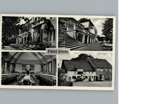 Hattingen Ruhr Erholungsheim Haus Friede