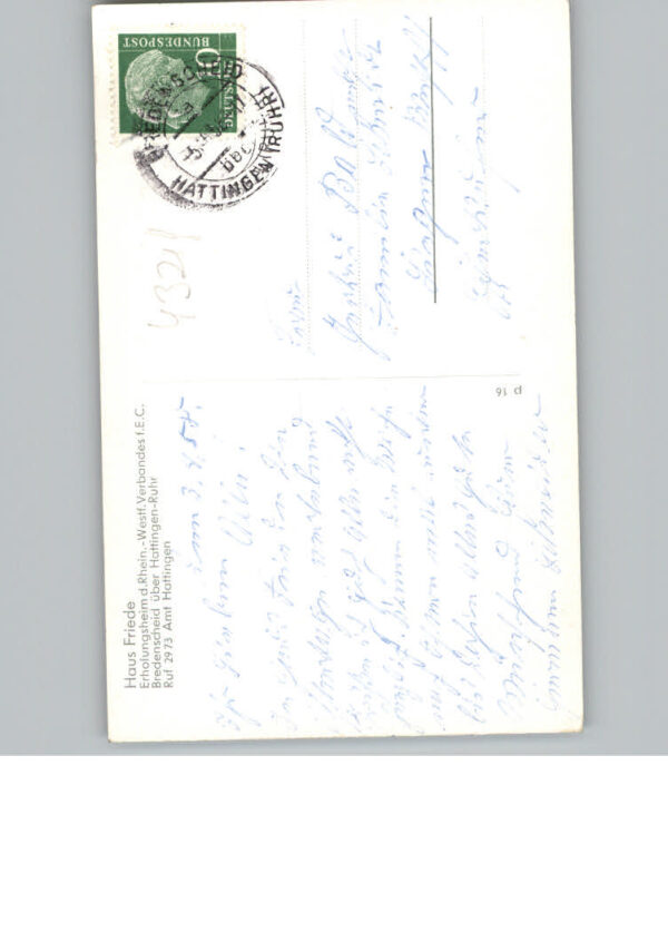Hattingen Ruhr Erholungsheim Haus Friede – Bild 2