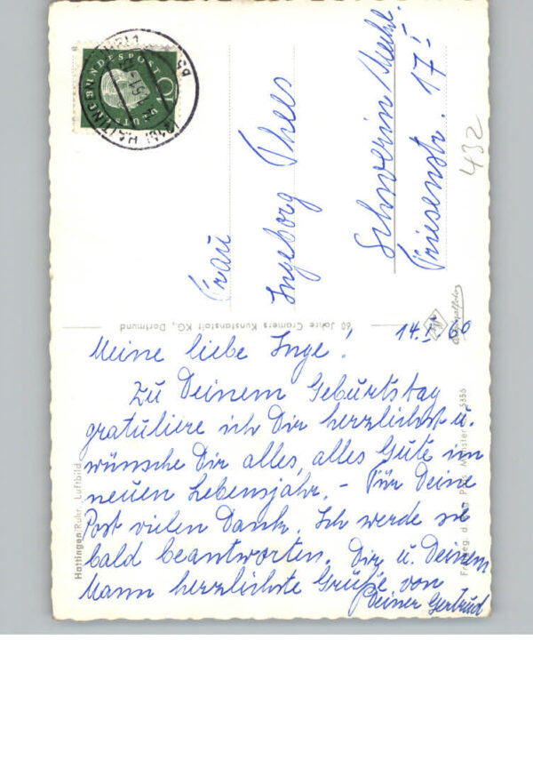 Hattingen Ruhr Fliegeraufnahme – Bild 2