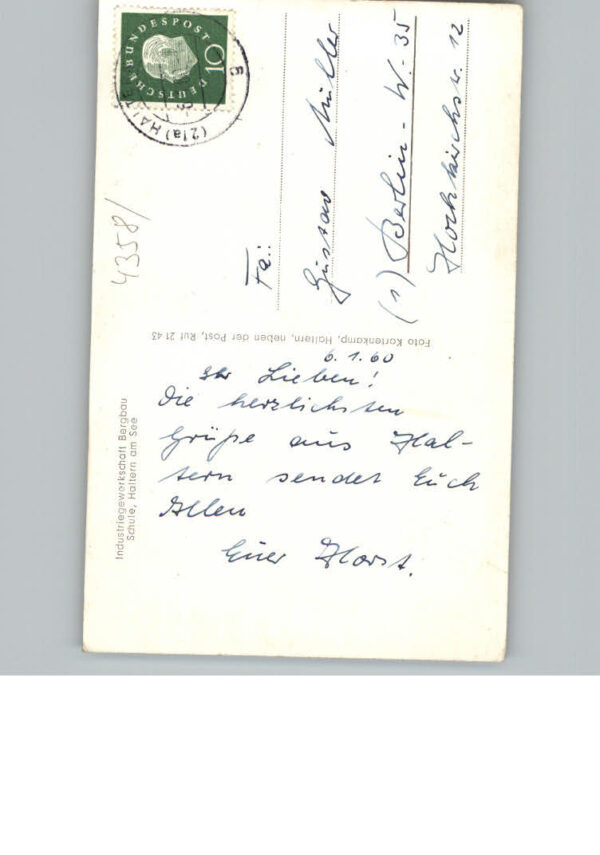 Haltern Westfalen Industriegewerkschaft Bergbau – Bild 2