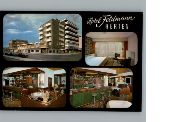 Herten Westfalen Hotel Feldmann keine Ak-Einteilung