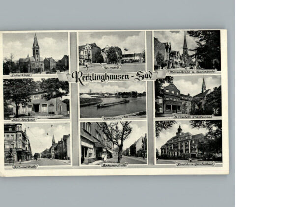 Recklinghausen Westfalen Mehrfachansicht
