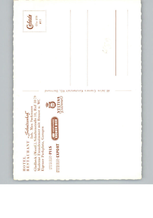 Gladbeck Hotel Restaurant Schultenhof – Bild 2
