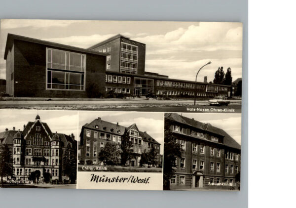 Muenster Westfalen div. Krankenhaeuser