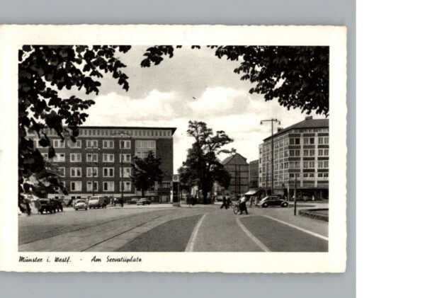 Muenster Westfalen Am Servatiiplatz