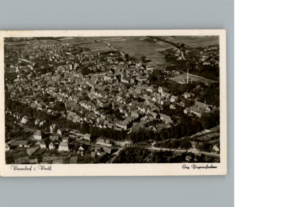 Warendorf Fliegeraufnahme