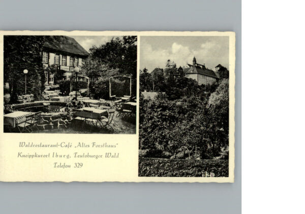Bad  Iburg Restaurant Cafe Altes Forsthaus