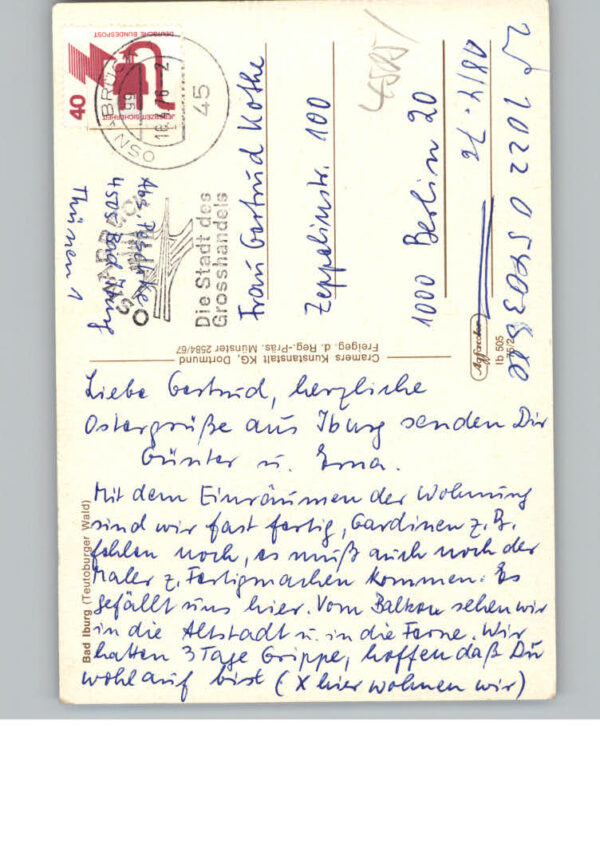 Bad  Iburg Fliegeraufnahme – Bild 2