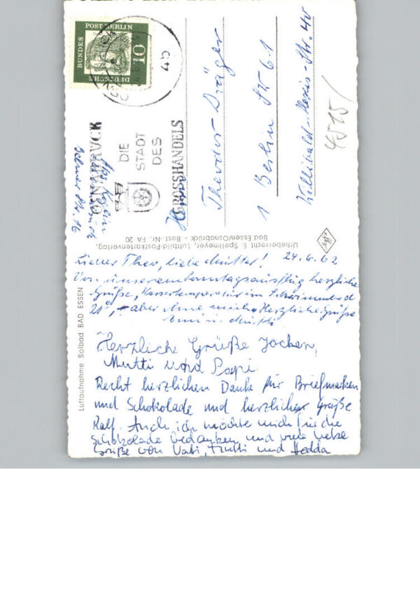 Bad  Essen Fliegeraufnahme Solbad – Bild 2