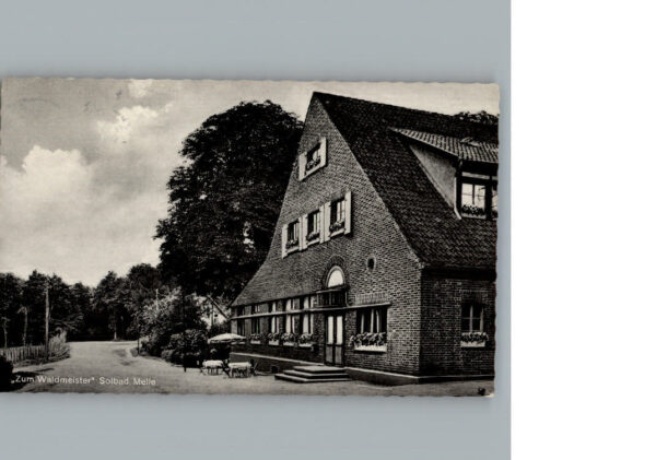Bad Melle Osnabrueck Gaststaette Zum Waldmeister