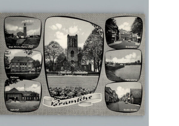 Bramsche Hase Bahnhof Brueckenort, Grosse Strasse, ...