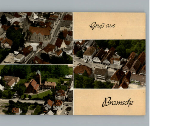 Bramsche Hase Fliegeraufnahmen